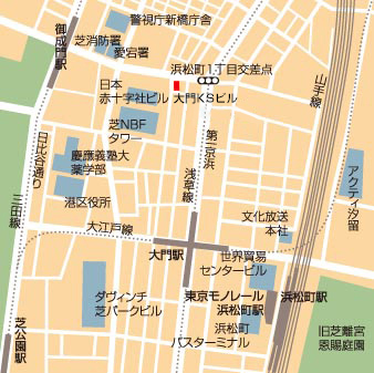 東京事務所地図